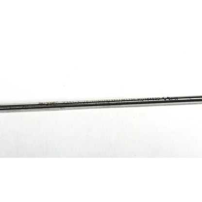Black metal aesculap maryland dissecto insert with engraved markings and certification symbols for laparoscopic surgery