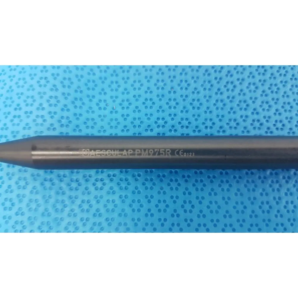 Black metal welding electrode labeled homesclap pm975r for aesculap pm975r insulated outer tube converter tbs 5/10 mm