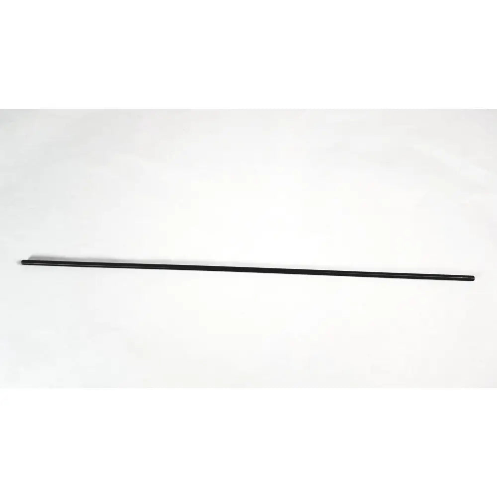 Black cylindrical aesculap pm981r insulated outer tube rod for laparoscopic surgical instrument part