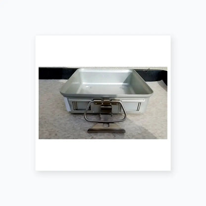 Reuse Medical Aesculap Sterilization Container #1098552 Without Lid Sterilization Trays & Cases, second-hand product photo 1