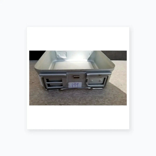 Reuse Medical Aesculap Sterilization Container Without Lid Sterilization Trays & Cases, second-hand product photo 1
