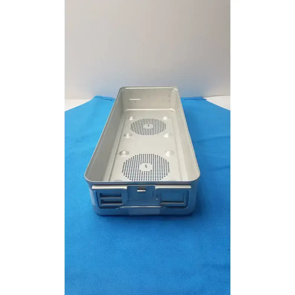 Aesculap Sterilization Instrument Tray – No Lid, Used, Cleaned Sterilization Instrument Tray, second-hand product photo 2