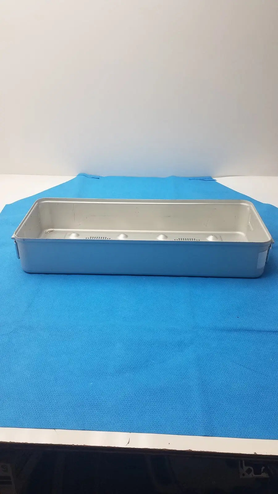 Aesculap Sterilization Instrument Tray – No Lid, Used, Cleaned Sterilization Instrument Tray, second-hand product photo 3