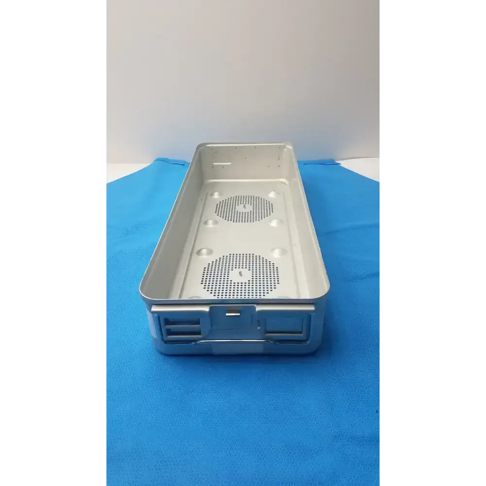 Aesculap Sterilization Instrument Tray – No Lid, Used, Cleaned Sterilization Instrument Tray, second-hand product photo 2