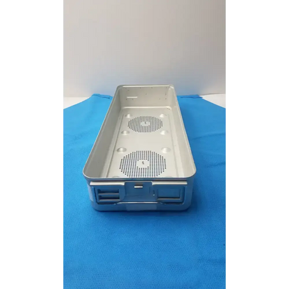 Aesculap Sterilization Instrument Tray – No Lid, Used, Cleaned Sterilization Instrument Tray, second-hand product photo 2