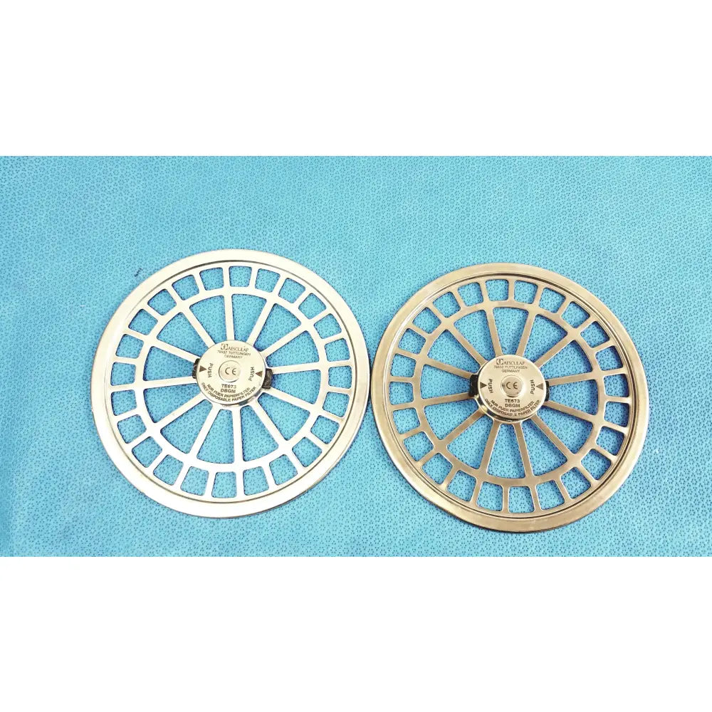 Aesculap TE673 DBGM Paper Filter Retention Plates DBGM Paper Filter Retention Plates, second-hand product photo 1