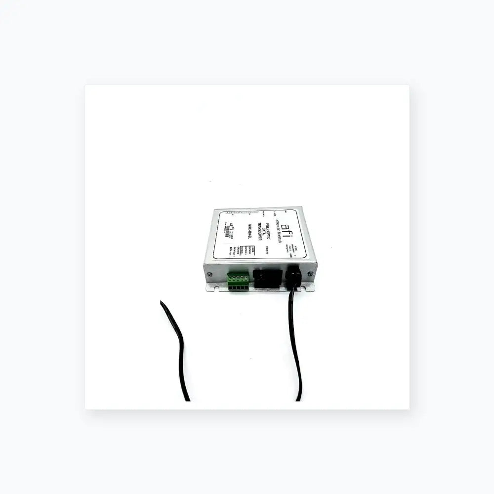 afi American Fibertek Fiber Optic Data Transceiver MRX-480-SL Fiber Optic Data Transceiver, second-hand product photo 2