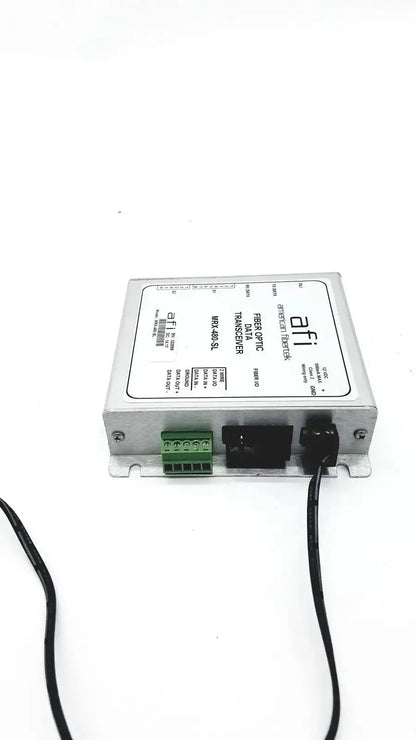 afi American Fibertek Fiber Optic Data Transceiver MRX-480-SL Fiber Optic Data Transceiver, second-hand product photo 2
