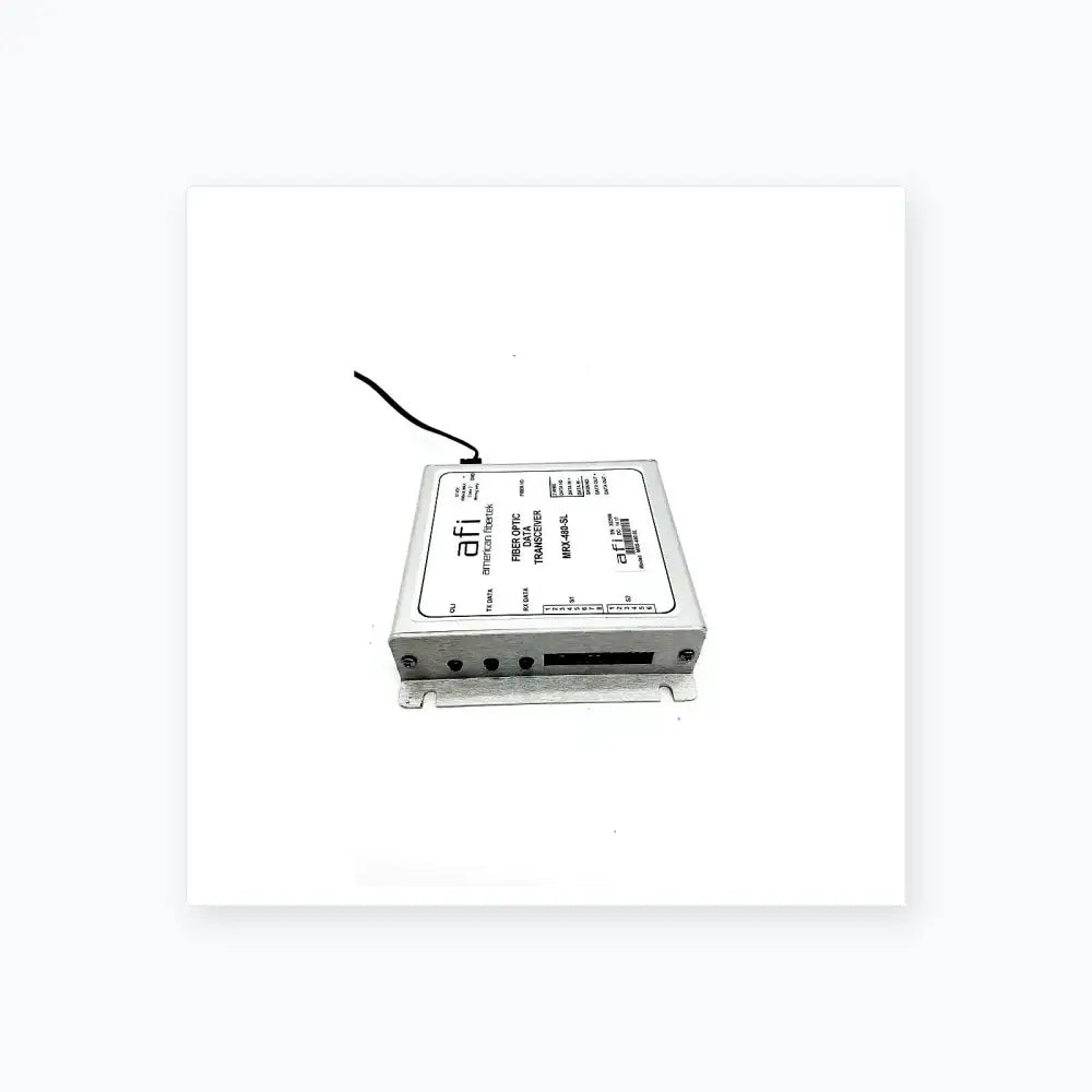 afi American Fibertek Fiber Optic Data Transceiver MRX-480-SL Fiber Optic Data Transceiver, second-hand product photo 3