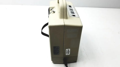 Beige portable aircast venaflow 30a vascular system with handle control panel and power cord for compression therapy