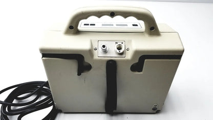Beige aircast venaflow 30a vascular system with white control panel, black handle, and power cord for medical use