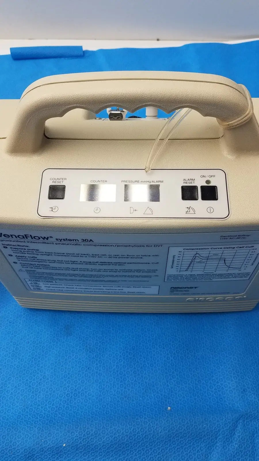 Aircast VenaFlow System 30A Compression Device – DVT Clot Prevention (Tested) Intermittent Pneumatic Compression Device, second-hand product photo 3