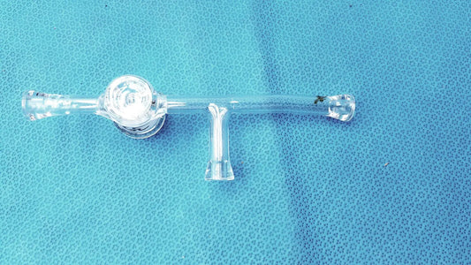 Reuse Medical Airfree Flushing Adapter | Schlenk Line Glassware Lab Inert Gas Transfer Lab Flasks, second-hand product photo 1