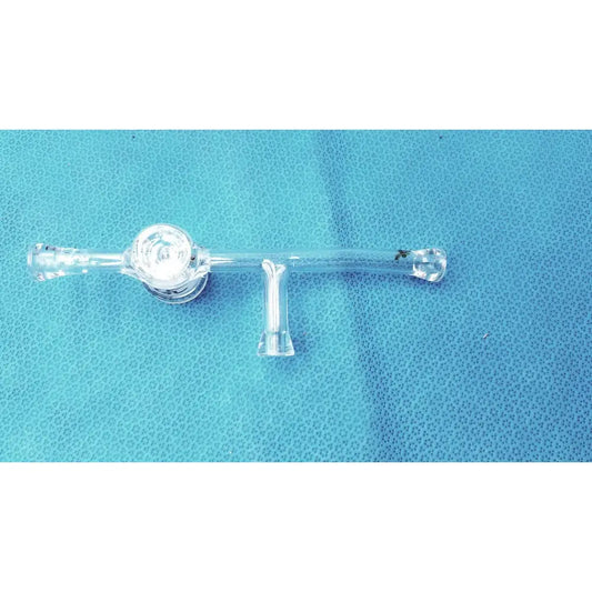 Reuse Medical Airfree Flushing Adapter | Schlenk Line Glassware Lab Inert Gas Transfer Lab Flasks, second-hand product photo 1