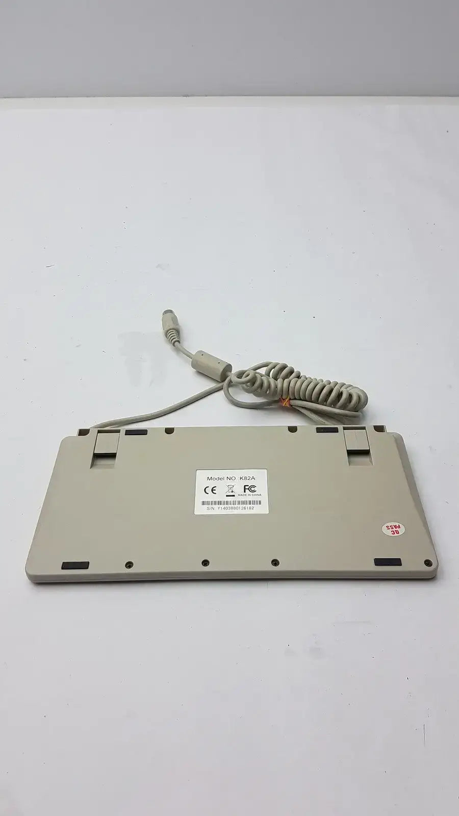 AK Active Key AK-4100-P-W/US Keyboard Model K82A Medical Unit Medical Keyboard, as-is (for parts) product photo 6