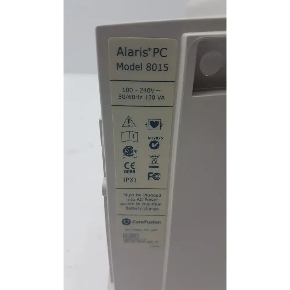 Alaris PC Model 8015 Monitor Body Infusion Pump Part, as-is (for parts) product photo 6