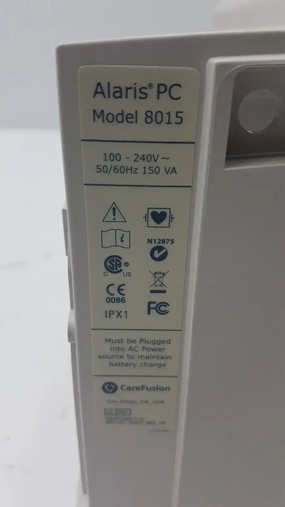 Alaris PC Model 8015 Monitor Body Infusion Pump Part, as-is (for parts) product photo 6