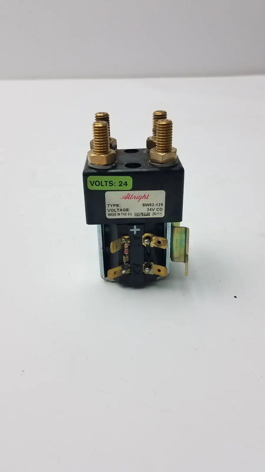 Albright SW82-129 DC Main Contactor 24V – Heavy Duty SPNO Solenoid Switch DC Main Contactor, second-hand product photo 1