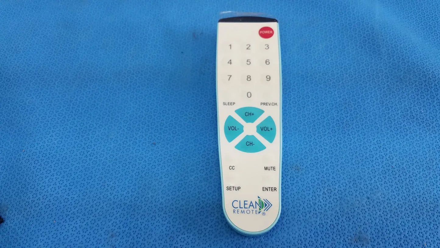 Reuse Medical ALCO Clean Remote CR2BB Medical Healthcare TV Remote Control AL-77166 Remote Controls, second-hand product photo 1