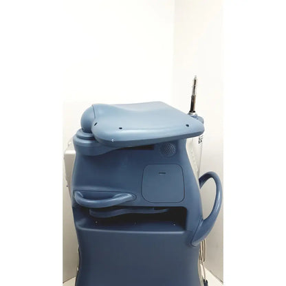 Alcon infiniti vision system model 210-0000-511 blue medical ultrasound machine with ergonomic design and integrated handle for reuse medical use
