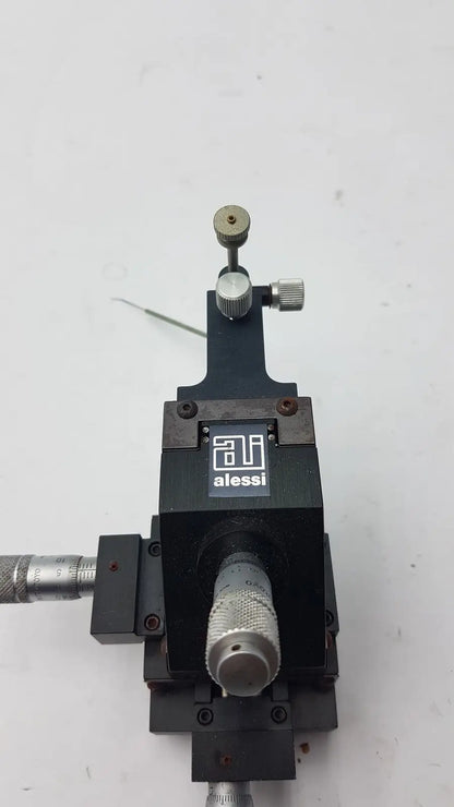 Alessi Micromanipulator Magnetic Base Mitutoyo Micrometers MH-8460-57 Micromanipulator, second-hand product photo 11