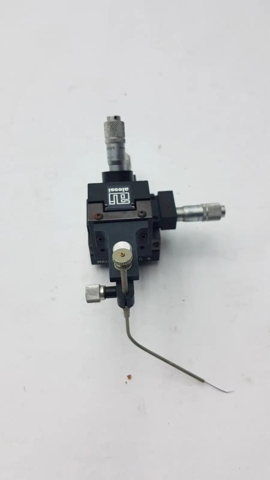 Alessi Micromanipulator Magnetic Base Mitutoyo Micrometers MH-8460-57 Micromanipulator, second-hand product photo 5