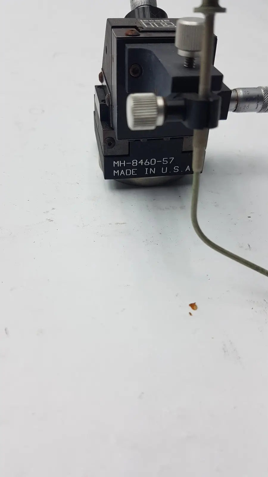 Alessi Micromanipulator Magnetic Base Mitutoyo Micrometers MH-8460-57 Micromanipulator, second-hand product photo 4