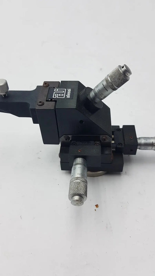 Alessi Micromanipulator Magnetic Base Mitutoyo Micrometers MH-8460-57 Micromanipulator, second-hand product photo 2