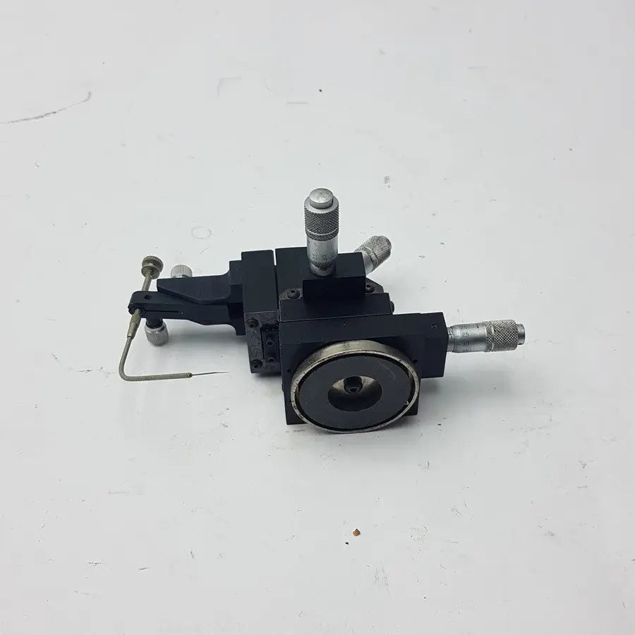Alessi Micromanipulator Magnetic Base Mitutoyo Micrometers MH-8460-57 Micromanipulator, second-hand product photo 1