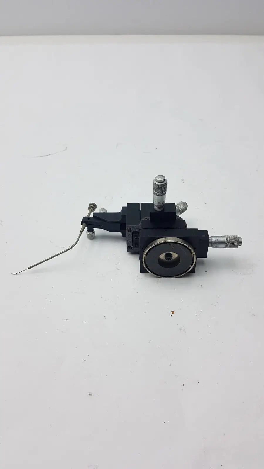 Alessi Micromanipulator Magnetic Base Mitutoyo Micrometers MH-8460-57 Micromanipulator, second-hand product photo 13