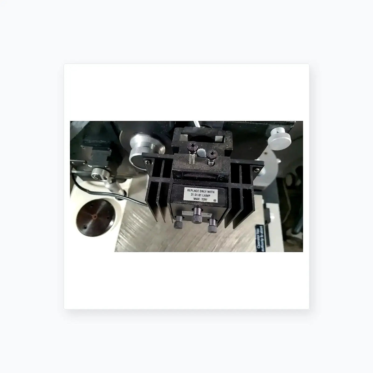 Alessi REL-2500 Semi-Automatic Probe Station Probe Station, as-is (for parts) product photo 22
