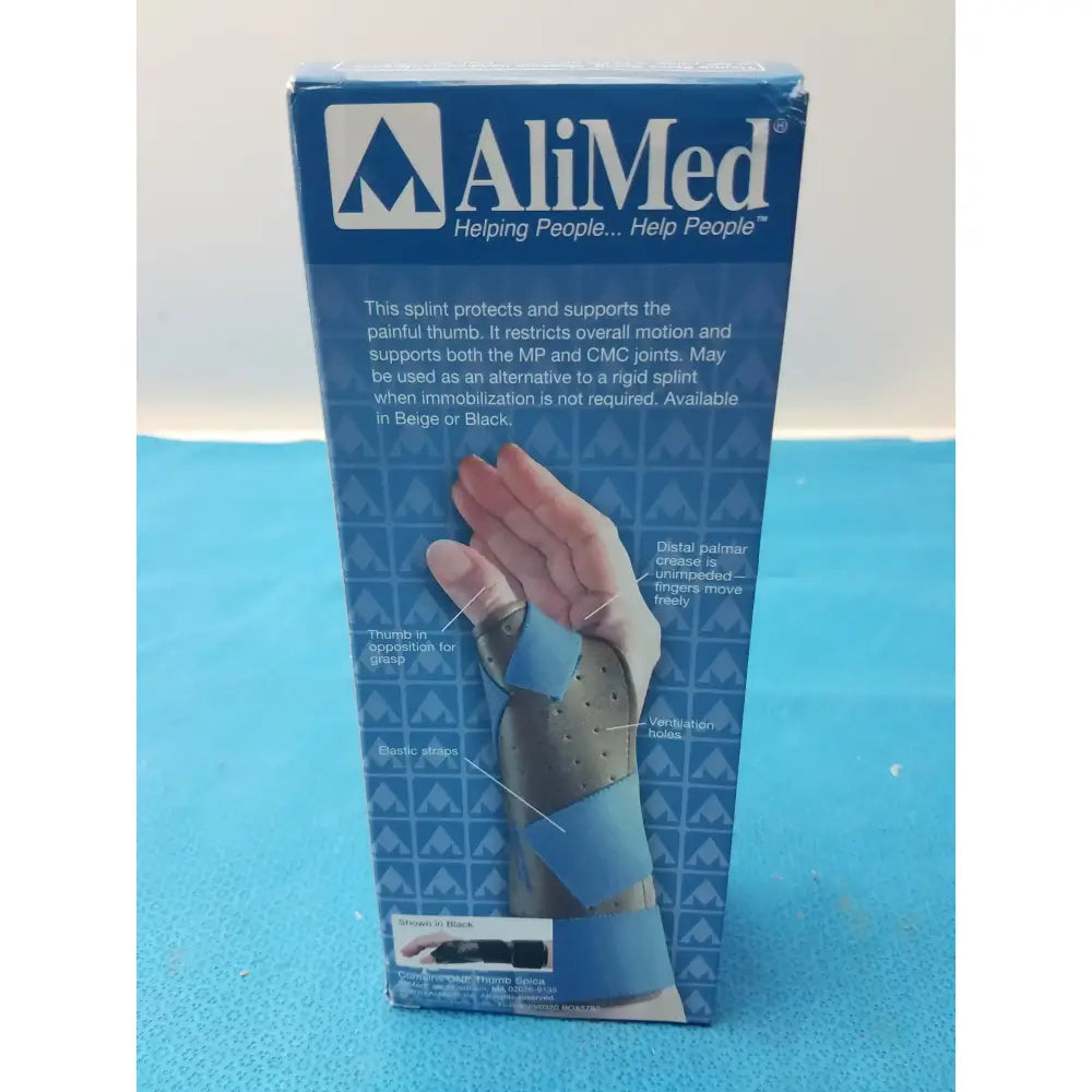 AliMed Freedom Thumb Spica Splint Medium/Large 5785 Thumb Spica Splint, second-hand product photo 12