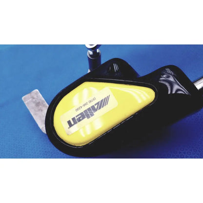 Black and yellow glossy allen medical yellofins bicycle lock with zallen logo for medical yellofins elite use