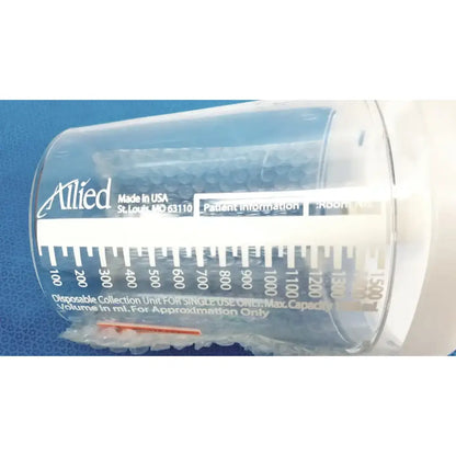 Allied Disposable Suction Canister, 1500ml, Single Use Collection Unit Disposable Suction Canister, second-hand product photo 4