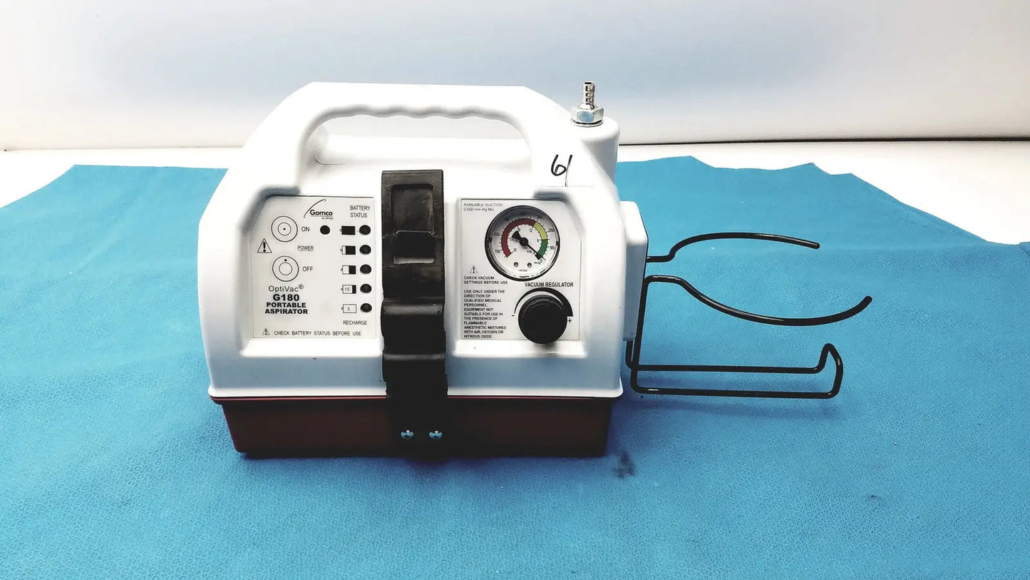 Reuse Medical Allied Healthcare Gomco OptiVac G180 Portable Aspirator Other Medical & Lab Equipment, second-hand product photo 1