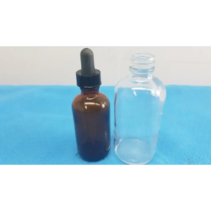 Generic Amber Glass Bottle and Clear Bottle with 3 Dropper Laboratory Dropper Bottles, second-hand product photo 5