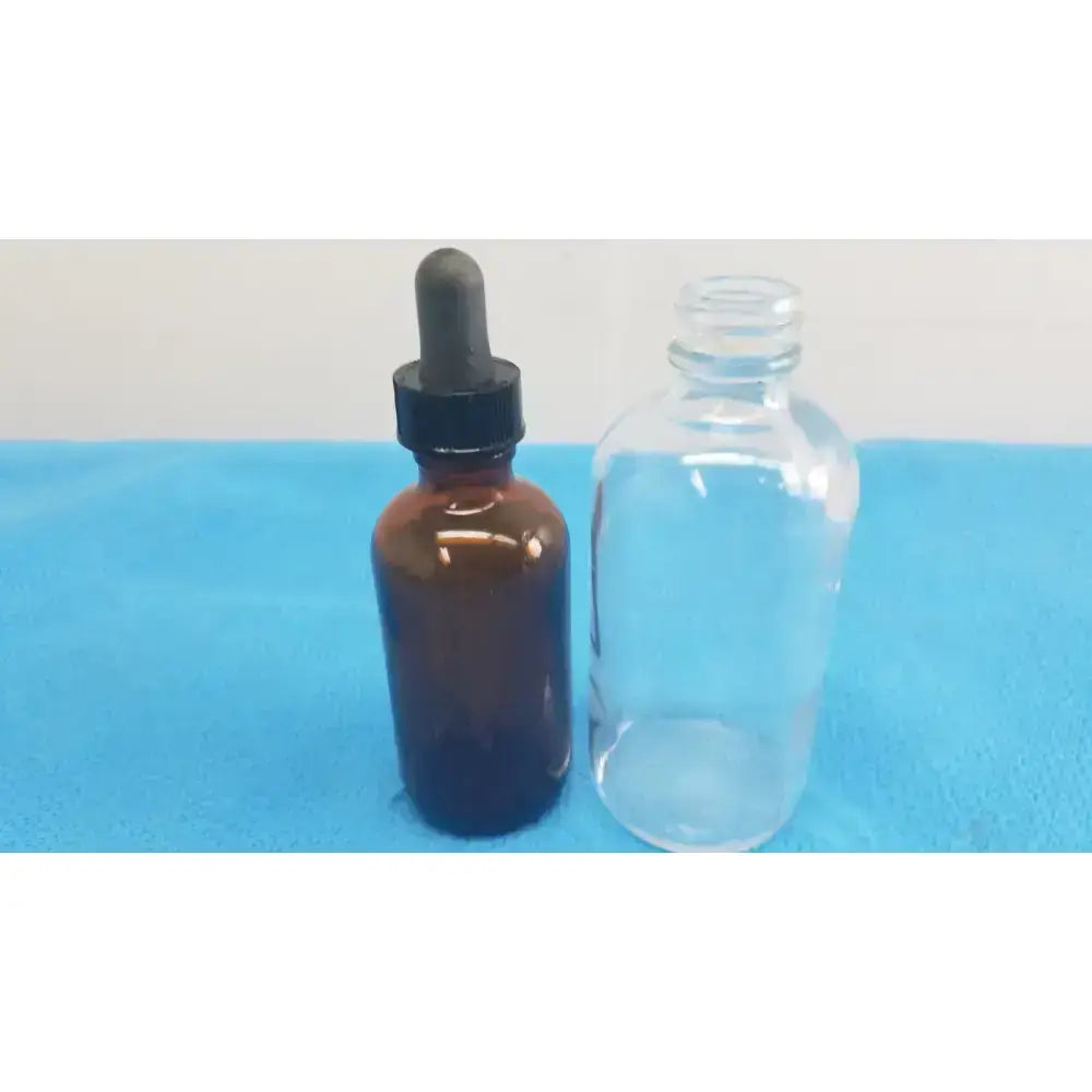 Generic Amber Glass Bottle and Clear Bottle with 3 Dropper Laboratory Dropper Bottles, second-hand product photo 5