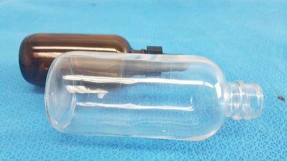 Generic Amber Glass Bottle and Clear Bottle with 3 Dropper Laboratory Dropper Bottles, second-hand product photo 7