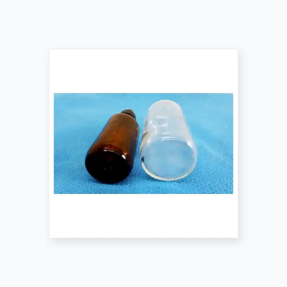 Generic Amber Glass Bottle and Clear Bottle with 3 Dropper Laboratory Dropper Bottles, second-hand product photo 6