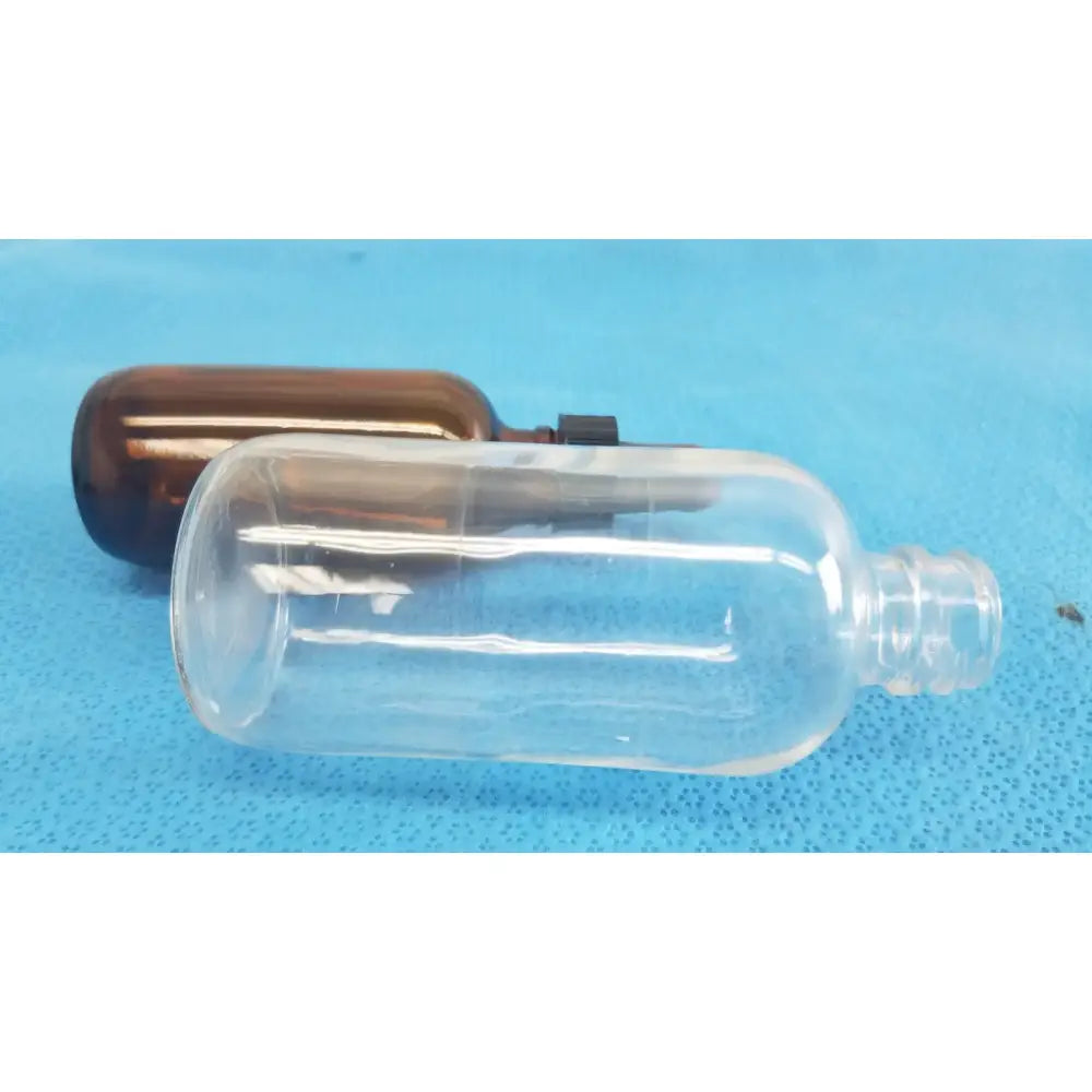 Generic Amber Glass Bottle and Clear Bottle with 3 Dropper Laboratory Dropper Bottles, second-hand product photo 7