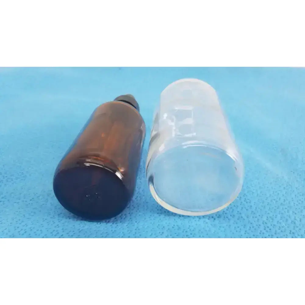 Generic Amber Glass Bottle and Clear Bottle with 3 Dropper Laboratory Dropper Bottles, second-hand product photo 6