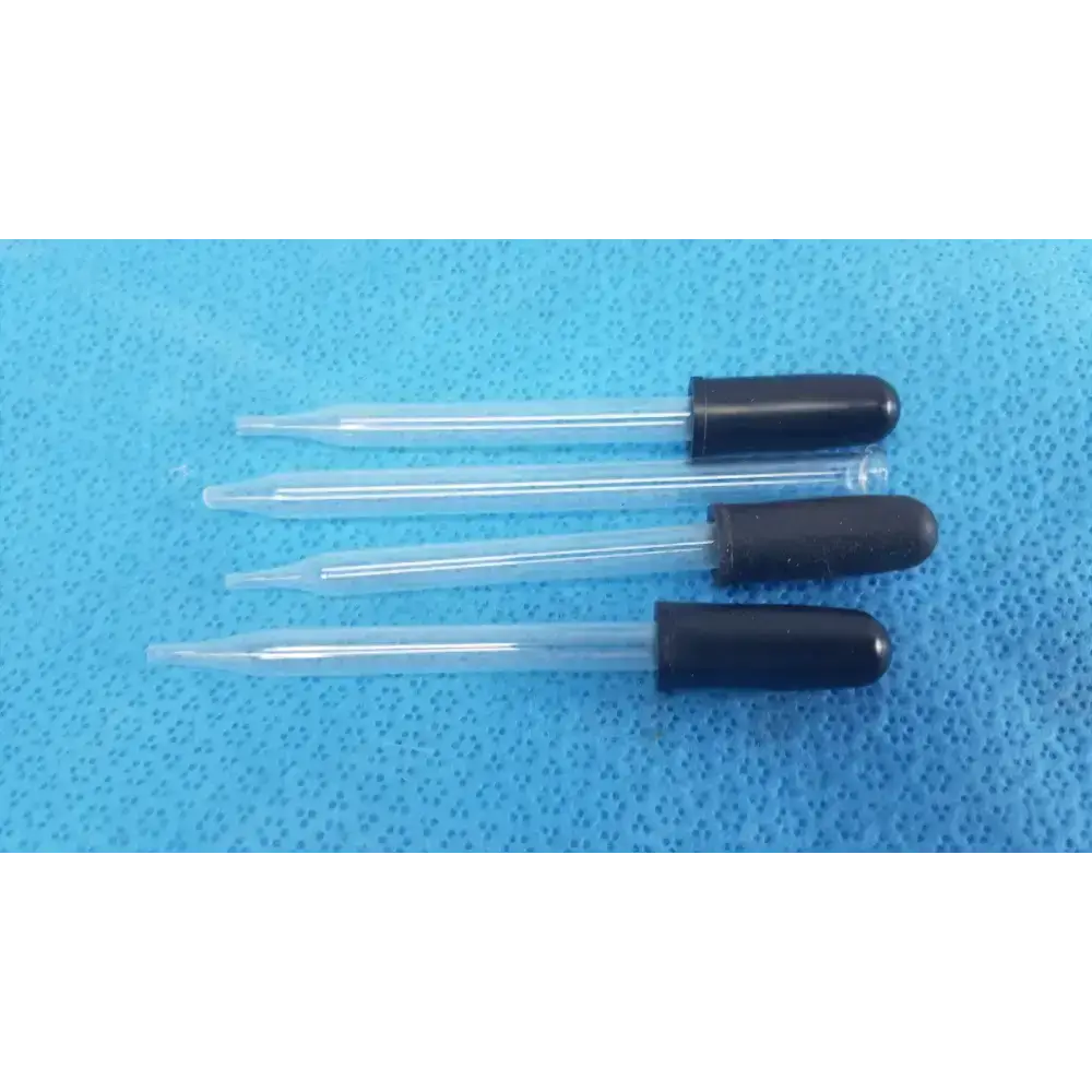Generic Amber Glass Bottle and Clear Bottle with 3 Dropper Laboratory Dropper Bottles, second-hand product photo 4