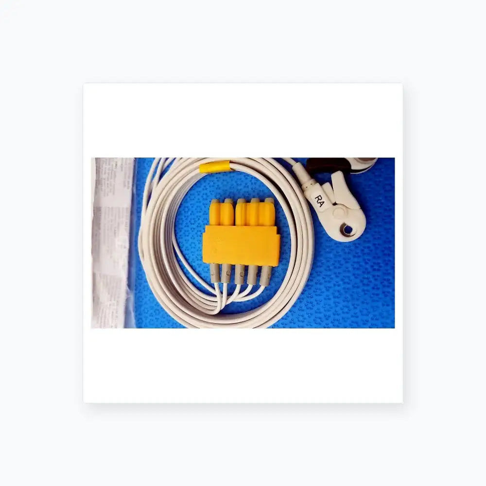 AMC 5-Lead GRPD Disposable ECG Cable – GE Multi-Link to Pinch, Shielded, 50" Disposable 5-Lead ECG Cable, second-hand product photo 3