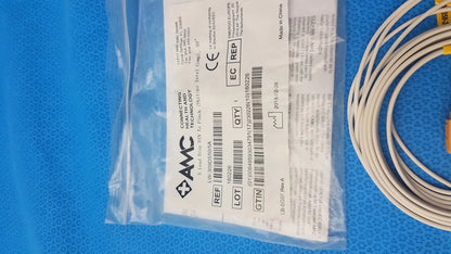 AMC 5-Lead GRPD Disposable ECG Cable – GE Multi-Link to Pinch, Shielded, 50" Disposable 5-Lead ECG Cable, second-hand product photo 4