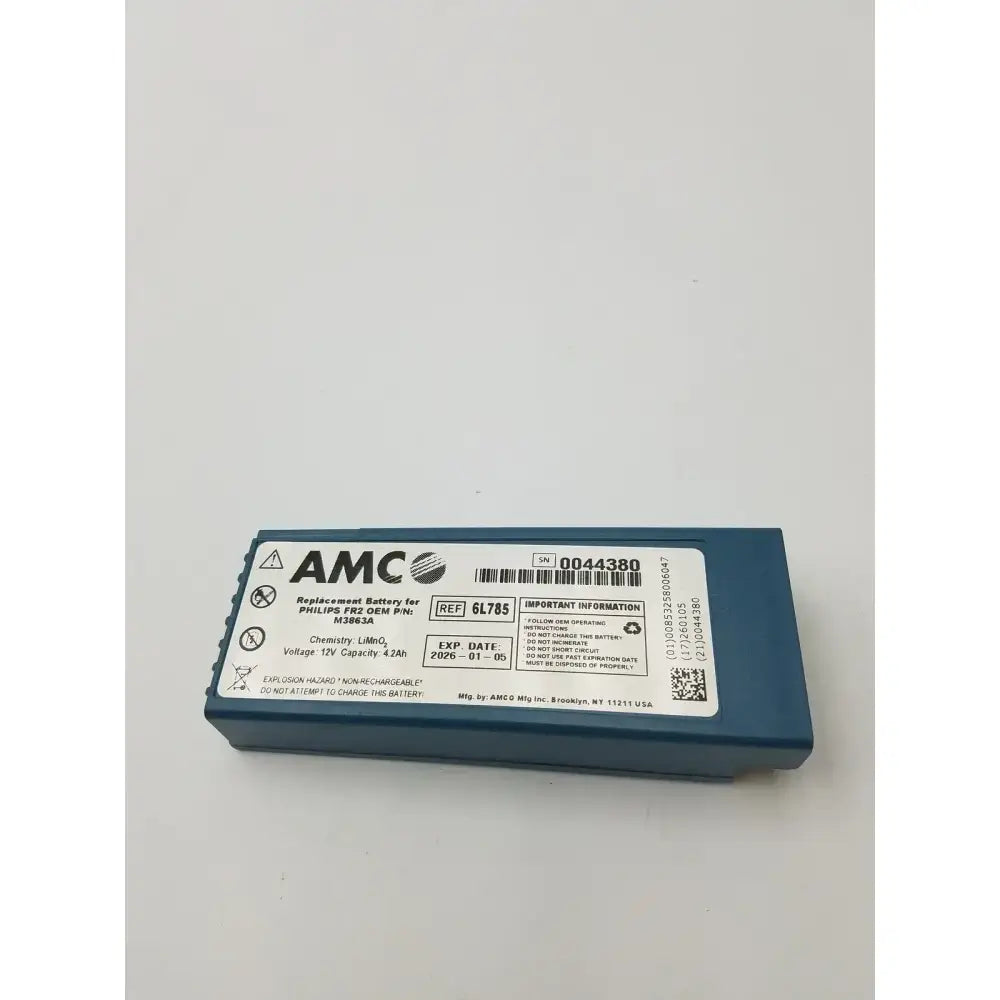 AMCO 6L785 Non-Rechargeable Replacement Battery AED Replacement Battery, second-hand product photo 7