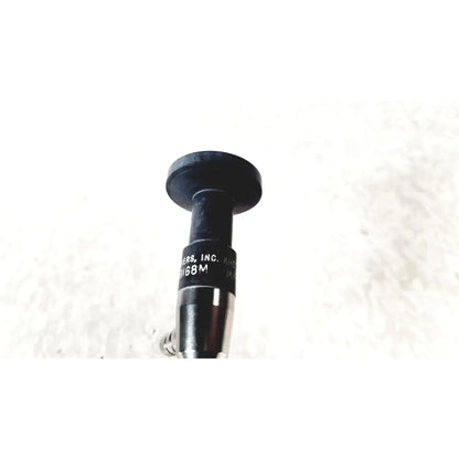 Black cylindrical microscope objective lens with metallic threaded base by american cystoscope makers FO-8168M microlens