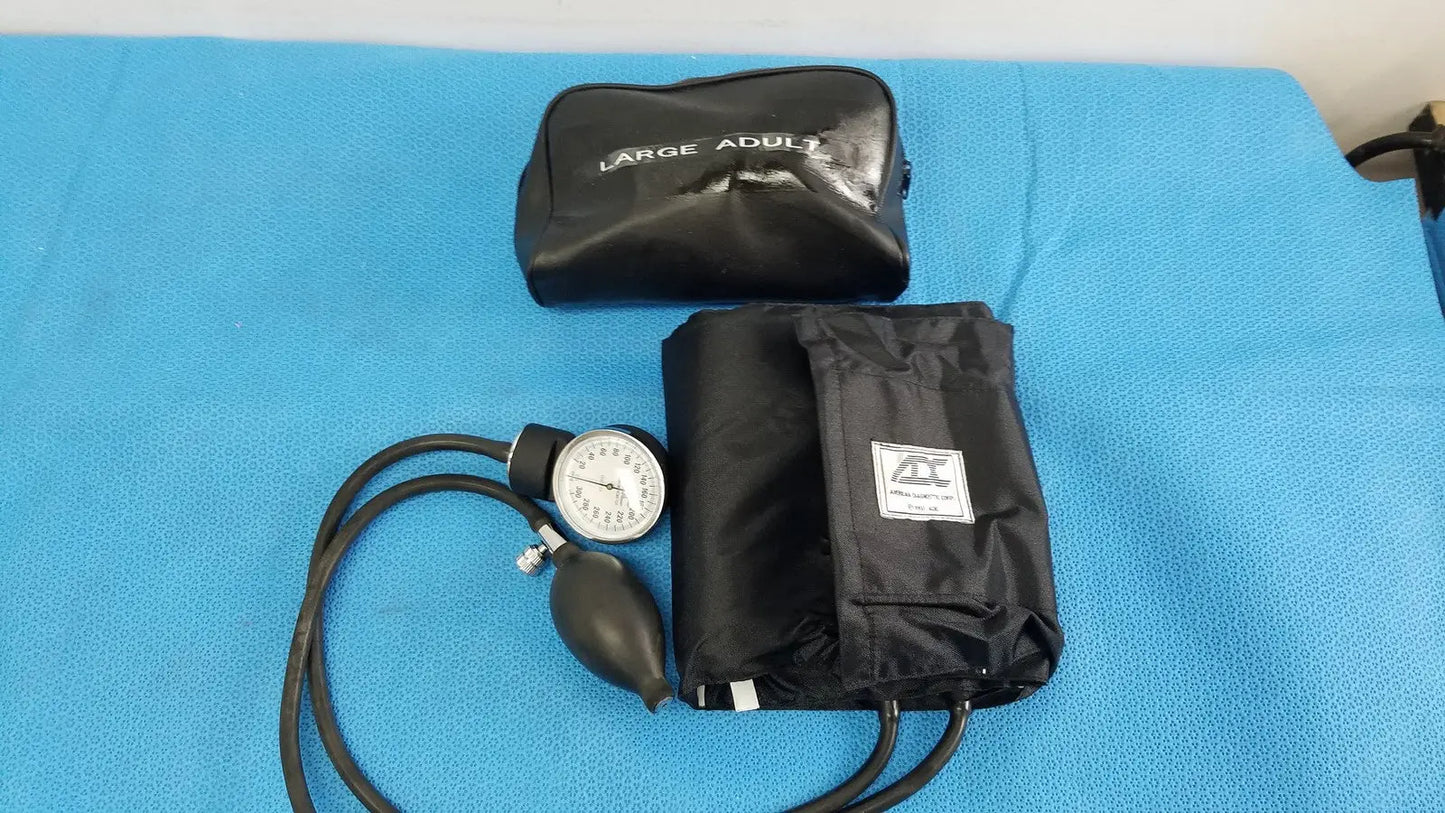 Reuse Medical American Diagnostic Blood Pressure Cuff Large Adult with Sphygmomanometer Blood Pressure Cuffs & Hoses, second-hand product photo 1