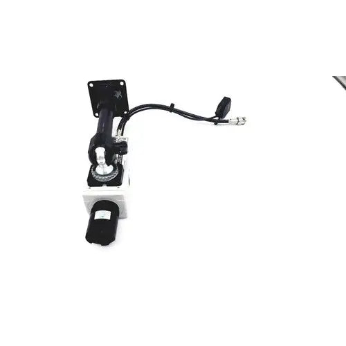 Black and white hydraulic power steering assist unit with bracket and wiring harness for american dynamics adcshr2412n camera