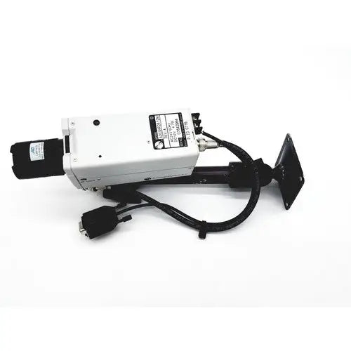 White rectangular industrial sensor unit with black bracket and cables in american dynamics adcshr2412n super high resolution camera