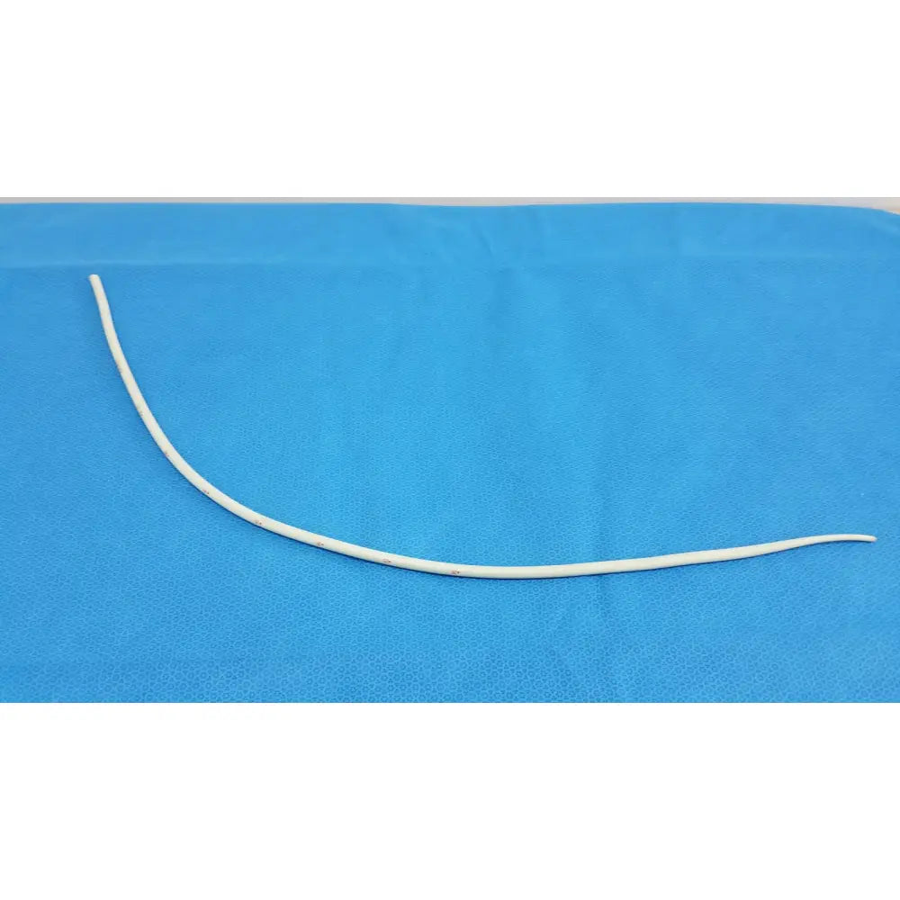 White flexible tube of american endoscopy 24fr maloney tapered tungsten-filled esophageal bougie for endoscopy 24fr use